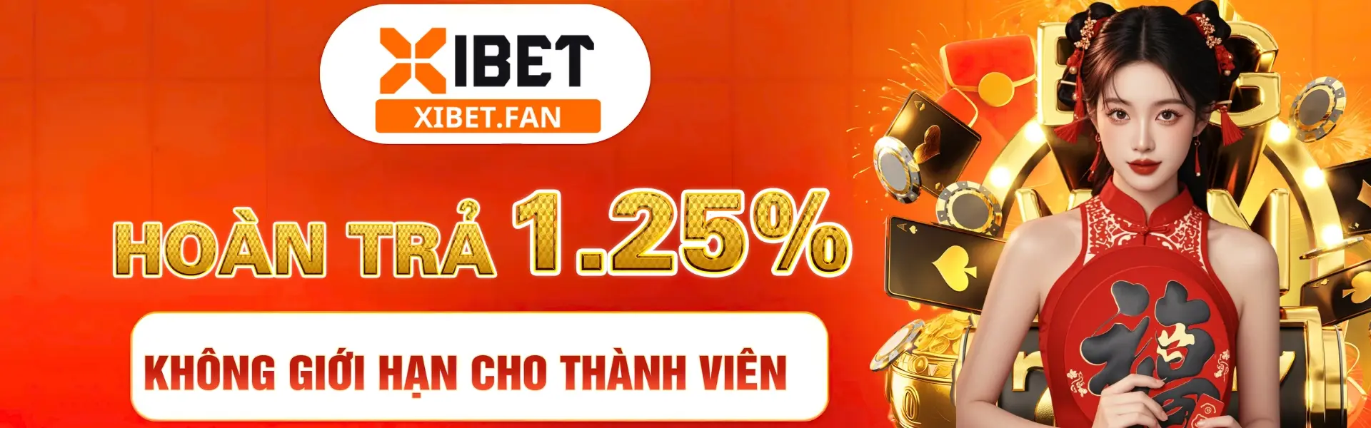 Xibet hoàn trả tiền cược không giới hạn