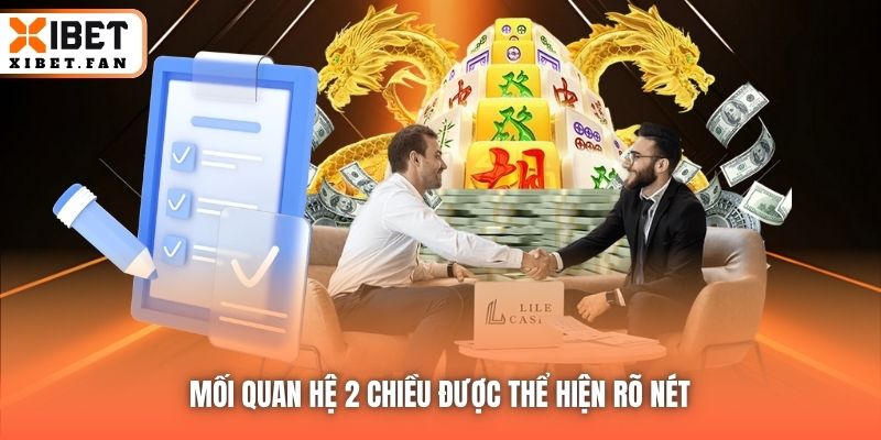 Mối quan hệ 2 chiều được thể hiện rõ nét