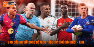 BXH câu lạc bộ bóng đá giàu nhất thế giới mới nhất – XIBET
