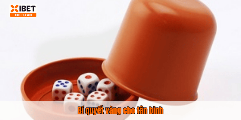 Bí quyết vàng cho tân binh