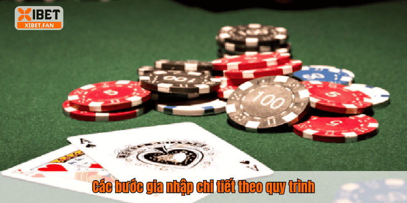 Các bước gia nhập chi tiết theo quy trình