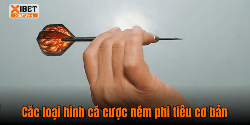 Các loại hình cá cược ném phi tiêu cơ bản