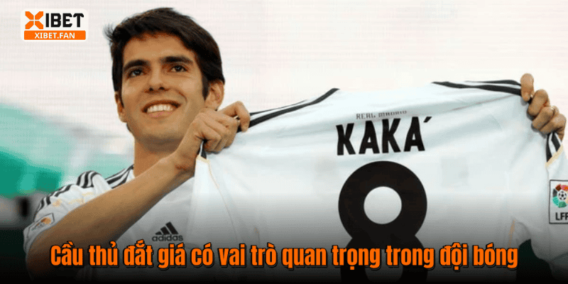 Cầu thủ đắt giá có vai trò quan trọng trong đội bóng