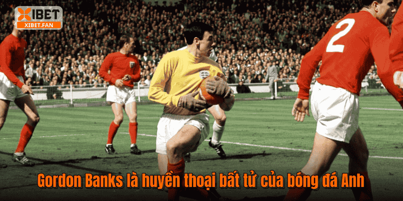 Gordon Banks là huyền thoại bất tử của bóng đá Anh