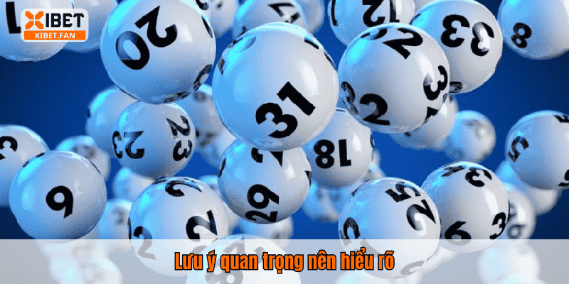 Lưu ý quan trọng nên hiểu rõ