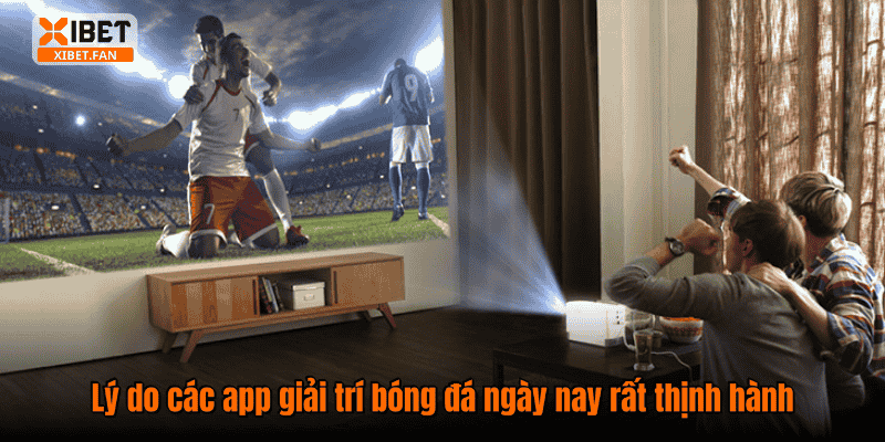 Lý do các app giải trí bóng đá ngày nay rất thịnh hành