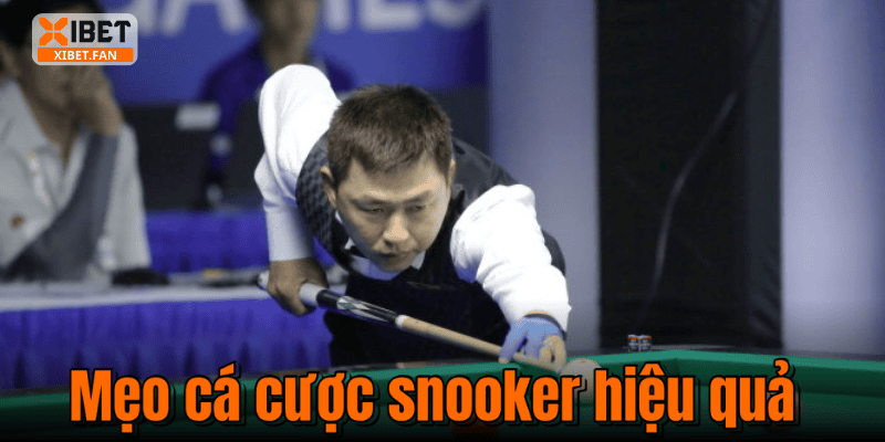 Mẹo cá cược snooker hiệu quả