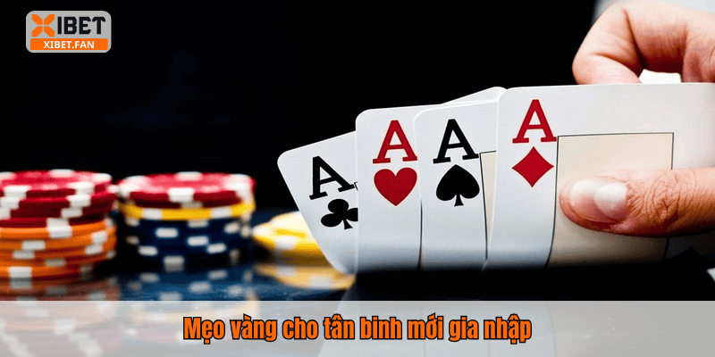 Mẹo vàng cho tân binh mới gia nhập
