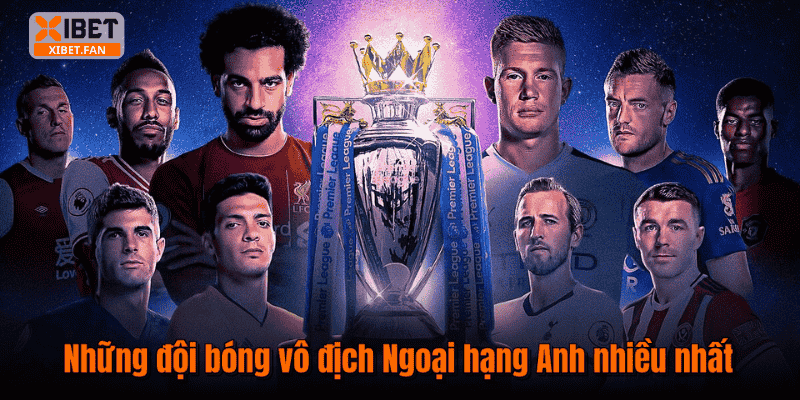 Những đội bóng vô địch Ngoại hạng Anh nhiều nhất