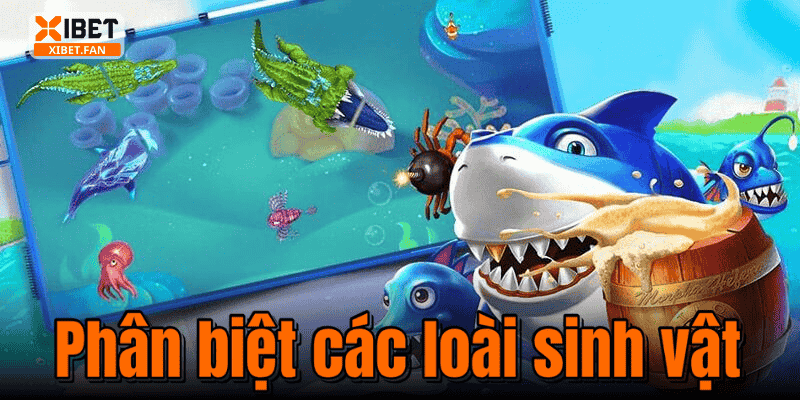 Phân biệt các loài sinh vật