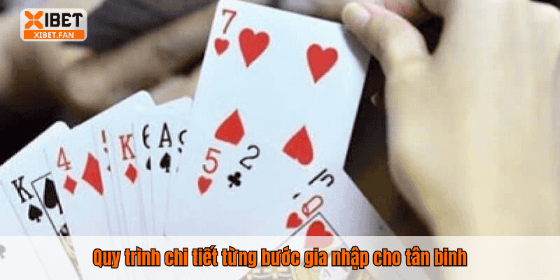 Quy trình chi tiết từng bước gia nhập cho tân binh