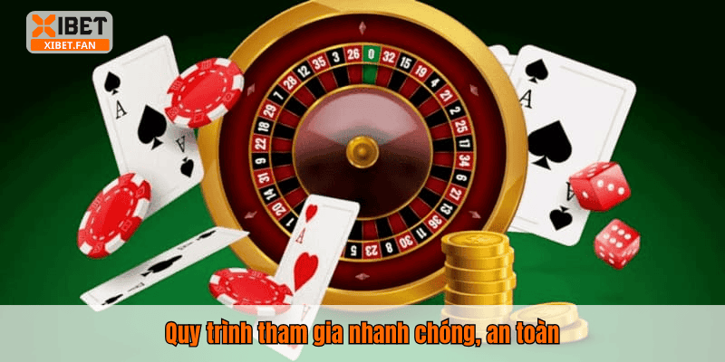 Quy trình tham gia nhanh chóng, an toàn