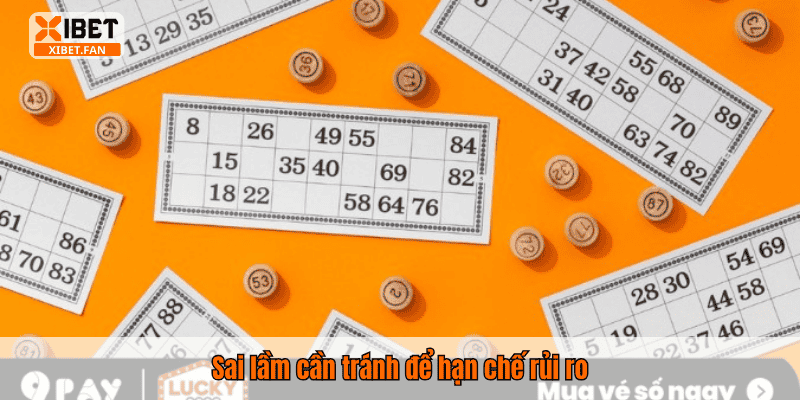 Sai lầm cần tránh để hạn chế rủi ro