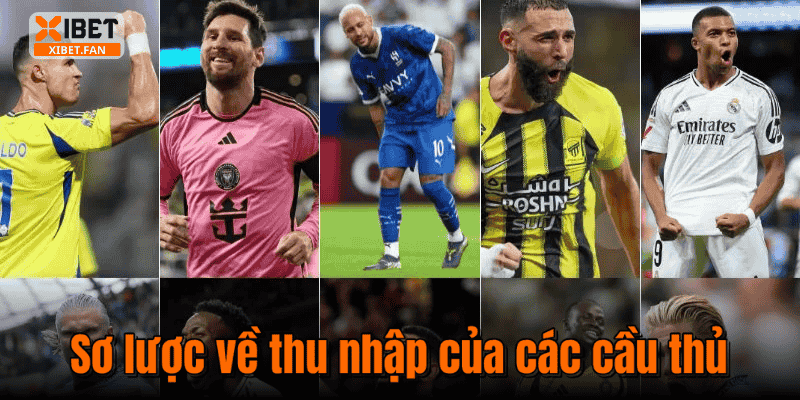Sơ lược về thu nhập của các cầu thủ