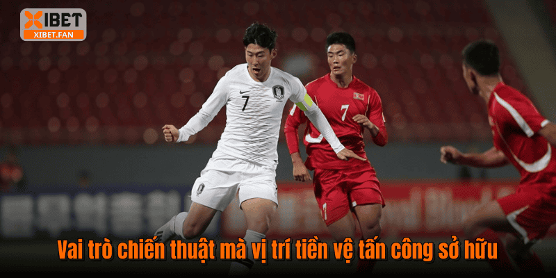 Vai trò chiến thuật mà vị trí tiền vệ tấn công sở hữu