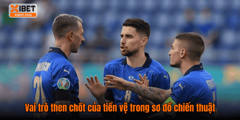 Vai trò then chốt của tiền vệ trong sơ đồ chiến thuật