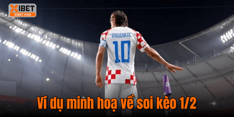 Ví dụ minh hoạ về soi kèo 1/2